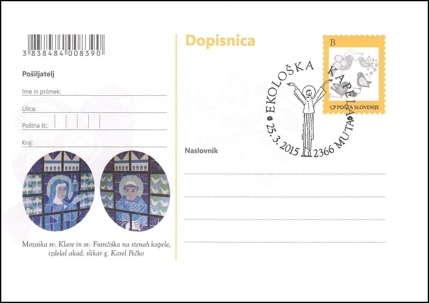 EKOLOŠKA KAPELA